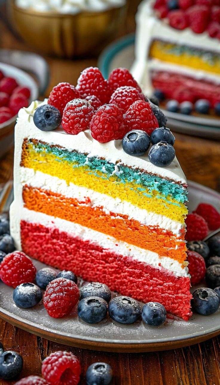Rainbow Cake